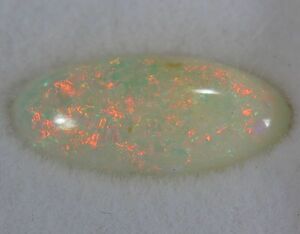 B　オパール②　ルース　宝石　蛋白石　シリカ　遊色　opal 橙