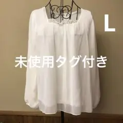 未使用タグ付き　JAYRO white ジャイロホワイト レディース　Lサイズ