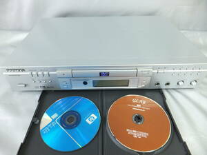 ♪ DAEWOO DVDPLAYER DVG-3000N DVD/CD/CDR/MP3再生デッキ　※中古動作品・動作確認用【音楽ＣＤＲ・ＤＶＤ・テレビ接続用RCA3P付属】