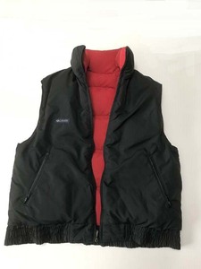 Columbia Sports Bugaboo Down Vest コロンビア ダウン ベスト オールド Ｍサイズ ブラック/レッド リバーシブル