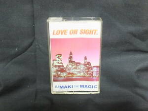 1★送料0★DJ MAKI THE MAGIC - LOVE ON SIGHT (ミックステープ ムロ MURO R&B SOUL KING OF DIGGIN)