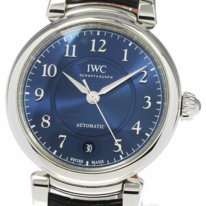 IWC IWC SCHAFFHAUSEN IW458312 ダ・ヴィンチ・オートマティック 36 デイト 自動巻き ボーイズ _792586【ev10】