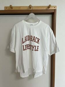 グローバルワーク　USAコットンカレッジTシャツ　