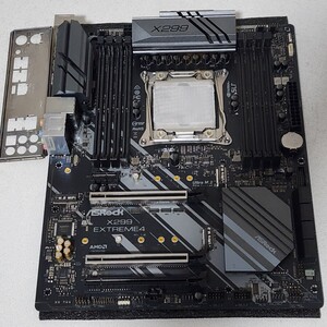 ASRock X299 EXTREME4 IOパネル付属 LGA2066 ATXマザーボード 最新Bios 動作確認済 PCパーツ