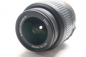 Nikon ニコン AF-S DX NIKKOR 18-55mm 3.5-5.6G VR レンズ AF不良 MF確認済み ［Y0170］