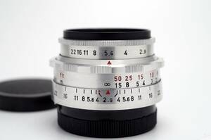 54【良品】EXA Meyer-Optik Gorlitz Trioplan 1:2,9/50mm マイヤー トリオプラン バブルボケ 1960年製 f2.9