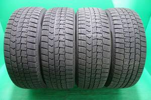 K1155-19 送料無料 235/55R20 スタッドレス 4本セット ダンロップ WINTER MAXX WM02 7分山 2019年製 RX ハリアー ムラーノ