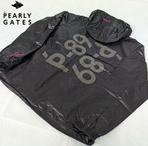 ★新品正規品 PEARLYGATES/パーリーゲイツメンズPERTEX QUANTUM フルジップブルゾン size5(L) ロングシーズン対応素材！