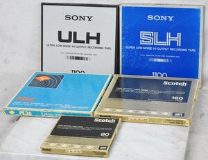 【G】メタルリール まとめ5本 SONY TEAC など 028217