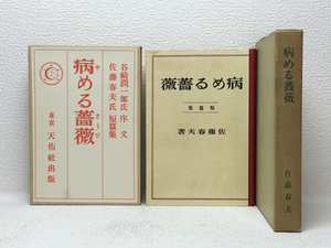 q1/短編集 病める薔薇 佐藤春夫 名著復刻 ぽるぷ初版 送料180円