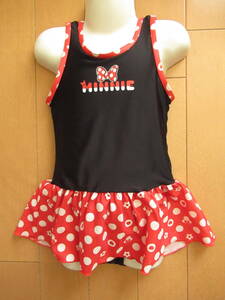 ★新品★　MINNIE　水着　スイムウェア　ワンピース　子供　女の子　二重生地仕様　120cm　SW10054