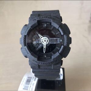 【新品未使用】G-SHOCK GA-110HT-1A ヘザード スウェット素材柄　カシオGショック CASIO 腕時計 ジーショック アナデジ ビッグフェイス