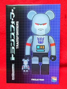 BE@RBRICK MEGATRON 100％ & 400％ /フィギュア メガトロン トランスフォーマー/ベアブリック