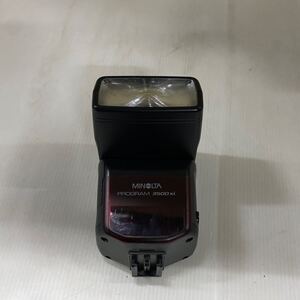 MINOLTA PROGRAM 3500xi ミノルタ ストロボ プログラムフラッシュ 動作未確認 一眼レフ フィルムカメラ