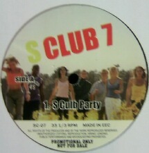 %% S CLUB 7 / S CLUB PARTY (WHITE SC-07) YYY82-1503-5-6 レコード盤