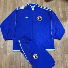 90s 【サッカー日本代表】 adidas セットアップ　トラックジャケット