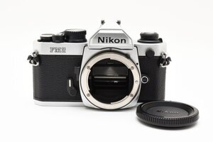 ★美品　動作確認済★ NIKON ニコン　NEW FM2 シルバーフィルムカメラ　モルト新品交換済 防湿庫管理　#B577