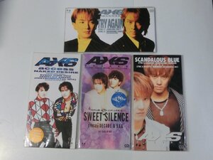 Kml_ZCs008／ACCESS　シングルCD4枚　ネイキッド・デザイアー/TRY AGAIN/SWEET SILENCE/SCANDALOUS BLUE （8cmシングルCD）