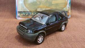 撮影時開封 ウェリー 1/60 ランドローバー フリーランダー LAND ROVER FREELANDER ダイキャスト プルバックカー ミニカー 全長約7.5cm