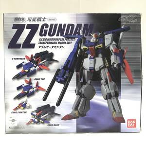 □中古品□ BANDAI バンダイ フィギュア 超合金 GD-60 可変戦士 ZZガンダム ダブルゼータガンダム 機動戦士ガンダムZZ 開封品