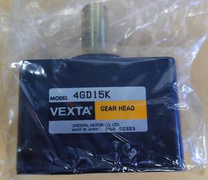 ORIENTAL MOTOR オリエンタルモーター ４GD15K GEAR HEAD未使用品 VEXTA