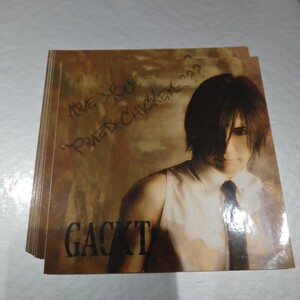 GACKT　ステッカー　１０枚