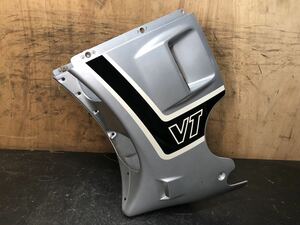 新品未使用 ホンダ VT250F MC08 インテグラ 純正 アンダーカウル 左右 ロアカウル サイドカウル シルバー 銀黒 VT250FC 美品