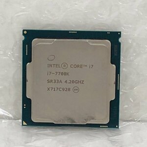 【CPU】 Intel インテル Core i7-7700K SR33A 4.20GHｚ 動作確認済 241018SK750122