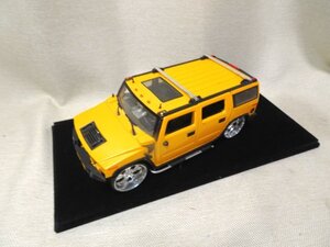 HUMMER/ハマー◆H2 1/24◆2003 玩具 コレクション 黄色 車