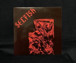 レア SELFISH RE-ENTER THE REALMS OF REVOLT 7ep フィンランド 北欧 ハードコアパンク CRUST 1998 レコード 委託品