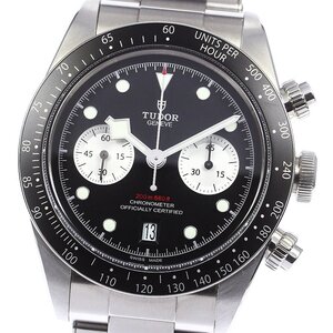 チュードル TUDOR 79360N ブラックベイ クロノ デイト 自動巻き メンズ 極美品 保証書付き_759952