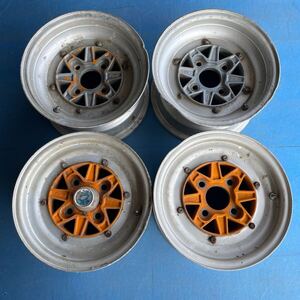 深リム　3ピース　SSR　スピードスター　MK3 MKⅢ マーク3 13×6J+10(実測) 13×7J±0(実測) PCD114.3-4穴 ハブ径約69mm 4本セット