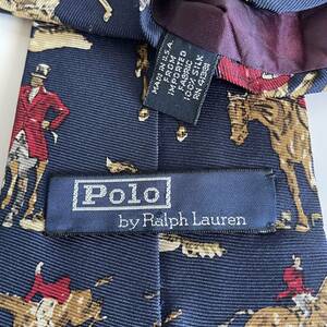 POLO by RALPH LAUREN（ ポロバイラルフローレン） 人が馬乗りネクタイ