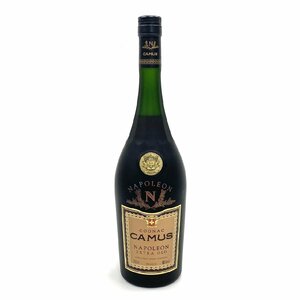 1円スタート 未開栓 CAMUS カミュ NAPOLEON ナポレオン エクストラオールド コニャック ブランデー 1000ml 40度 お酒 洋酒 古酒