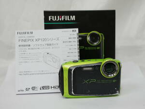 #3785 Fujifilm XP120 finepix フジフィルム ファインピクス　コンパクトデジタルカメラ