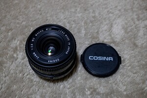 【中古良品】カメラレンズ COSINA MF 24mm F2.8 MC MACRO PENTAX PKマウント