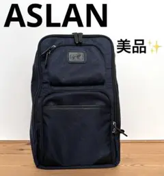 お値下げ!極美品✨ASLANアスラン ボディーバック ショルダーバック ネイビー