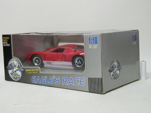 【中古】■EAGLE RACE FORD 1/18 フォード GT40 RED ダイキャスト