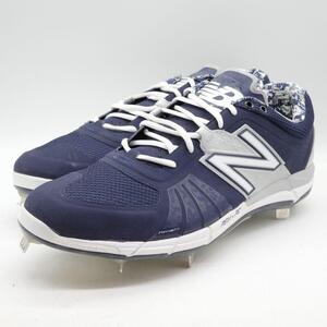 未使用 new balance ニューバランス 野球 スパイク トレーニングシューズ 34cm ネイビー L3000TN2 新品 未使用 自宅保管品