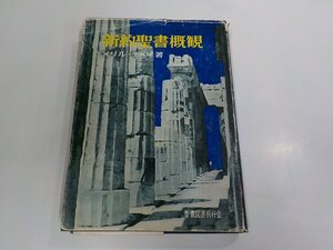 4E0478◆新約聖書概観 メリル・C・テニイ 聖書図書刊行会 破れ・シワ・シミ・汚れ有 ▼