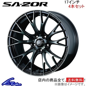 ウェッズ ウェッズスポーツ SA-20R 4本セット ホイール インプレッサWRX STI GDB 0072731 weds ウエッズ WedsSport SA20R アルミホイール