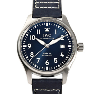 IWC パイロットウォッチ マーク XX IW328203 ブルー文字盤 新品 腕時計 メンズ