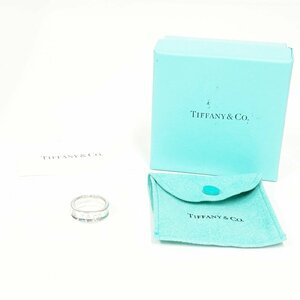 【1円スタート】【箱付き】TIFFANY&Co. ティファニー シルバー 1837 ナロー 6.4g 925刻印 指輪 リング 275706