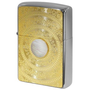 Zippo ジッポライター 白蝶貝 パール Mother of Pearl ＃200 ゴールドプレート ニッケルメッキ 2MP-MoP WH GP メール便可