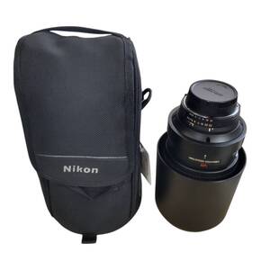 【中古品】 Nikon ニコン AF VR-NIKKOR 80-400mm 1:4.5-5.6D ED 望遠ズームレンズ ケース付 カメラ S80246RE