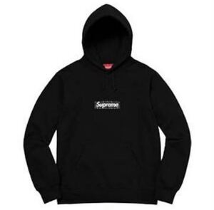 Supreme bandana box logo hooded 黒Ｍ☆