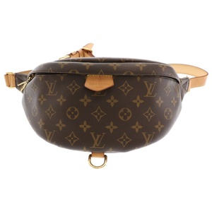 LOUIS VUITTON ルイヴィトン バム バッグ モノグラム レザー ウエストバッグ ボディバッグ ブラウン M43644 RFID