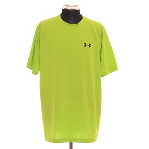 ◆485694 UNDER ARMOUR アンダーアーマー UA ◆Tシャツ 半袖 プラクティスシャツ ラグラン ★ サイズL メンズ ライトグリーン