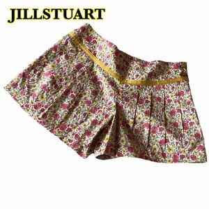 ★未使用★ JILLSTUART ジルスチュアート　ショートパンツ　花柄　0サイズ　【AY0708】