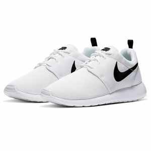 ☆ナイキ NIKE 新品 レディース シンプル カジュアル Roshe One ウォーキング スニーカー シューズ 靴 24.5cm [844994-101-245] 十☆QWER